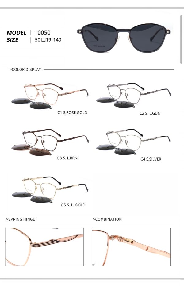 Clip-on metal 10050-10079