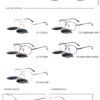 Clip-on metal 10050-10079