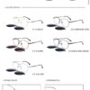 Clip-on metal 10050-10079