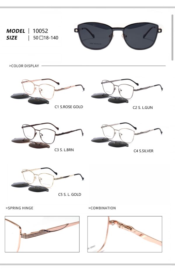 Clip-on metal 10050-10079