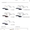 Clip-on metal 10050-10079