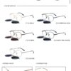 Clip-on metal 10050-10079