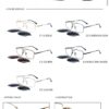 Clip-on metal 10050-10079