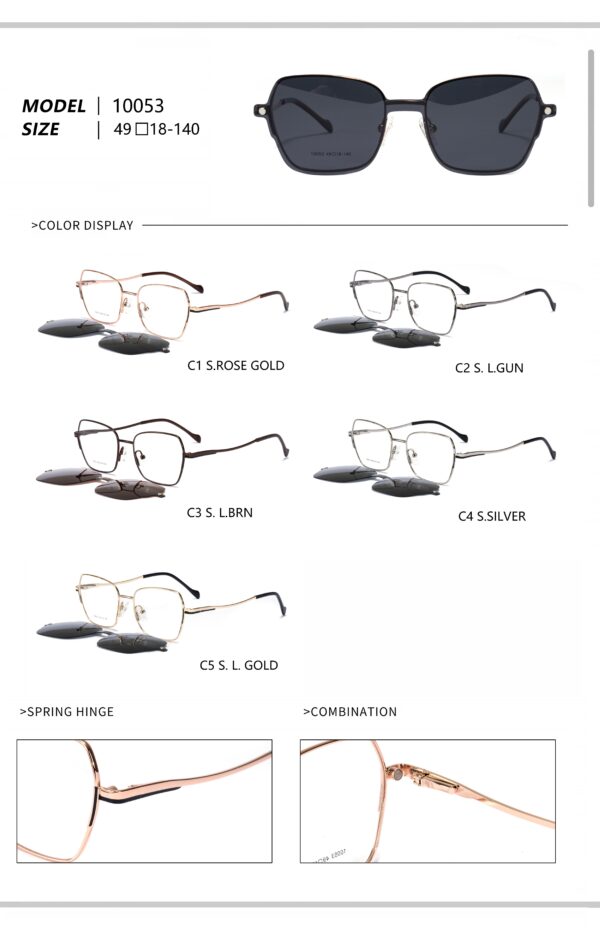 Clip-on metal 10050-10079