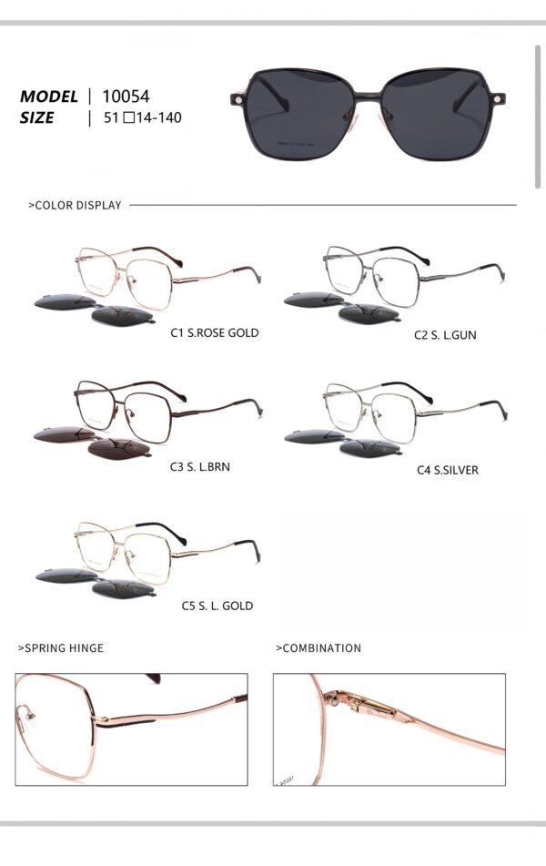 Clip-on metal 10050-10079