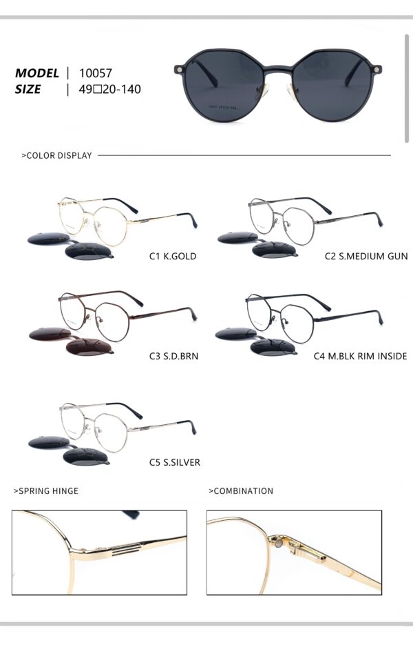 Clip-on metal 10050-10079